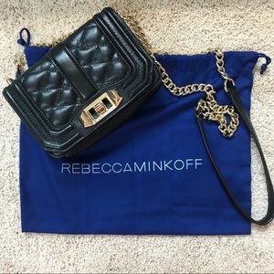 Rebecca Minkoff Quilted Mini Love Crossbody Bag